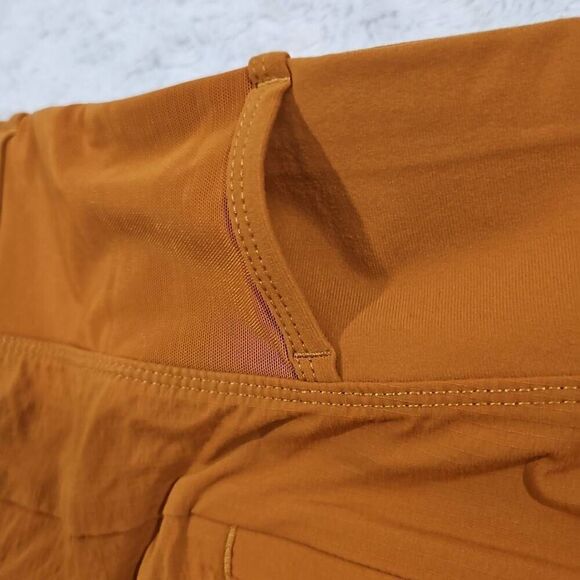 Athleta womens size 20 Orange Trekkie North Hiking Short Vacation Outdoor Travel - Picture 8 of 9